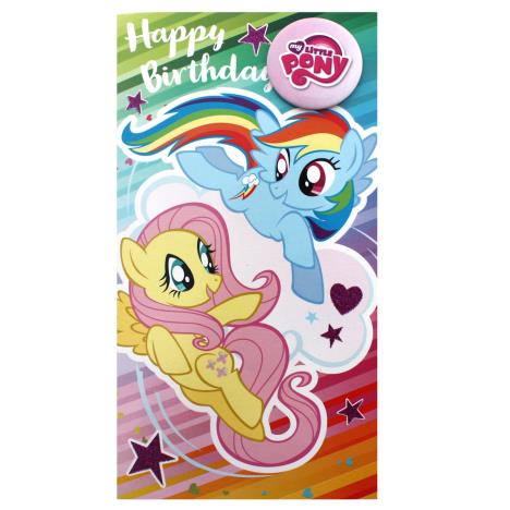 My Little Pony Badged Birthday Card £2.69